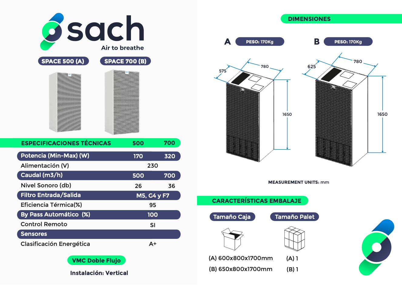 ficha tecnica space Español